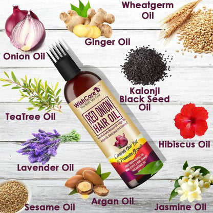 Wishcare Red Onion Hair Oil - Distacart
