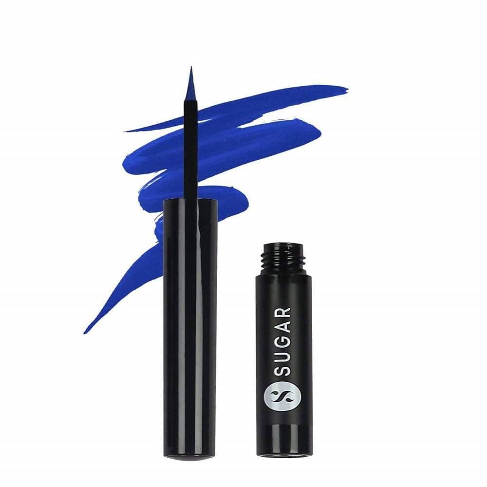 Sugar Eye Warned You So! Double Matte Eyeliner - Blue Jasmine (Royal Blue) - Distacart