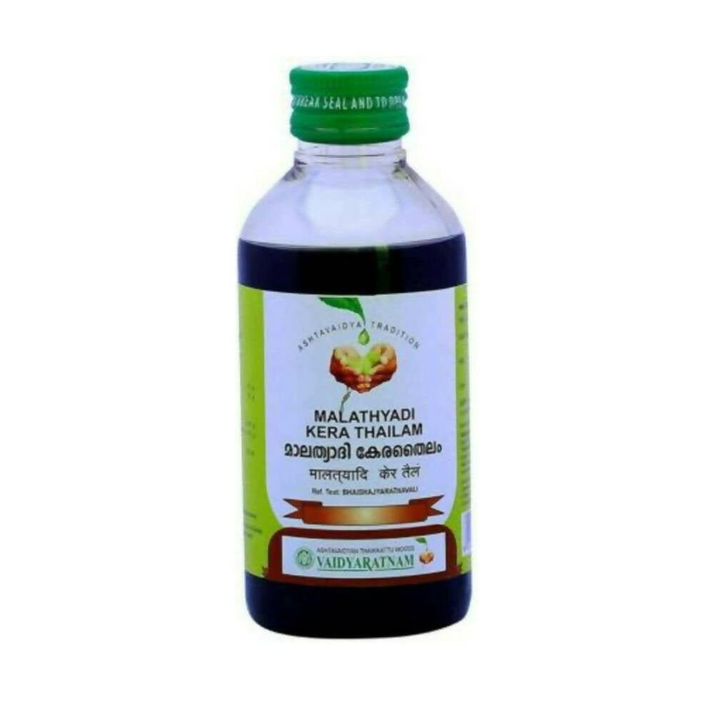 Vaidyaratnam Malathyadi Kera Thailam - Distacart