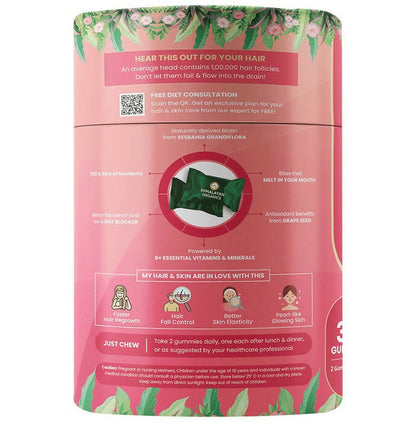 Himalayan Organics Hair & Skin Gummies - Distacart
