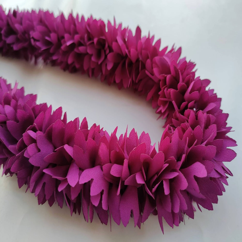 Purple Fabric Reusable Garland For God Frames