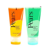 Thumbnail for Pears Pure & Gentle Ultra Mild Facewash & Oil Clear Glow Ultra Mild Facewash Combo - Distacart
