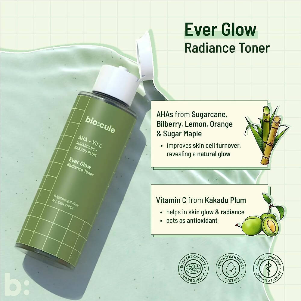 Biocule Ever Glow Radiance Vitamin C Face Toner - Distacart