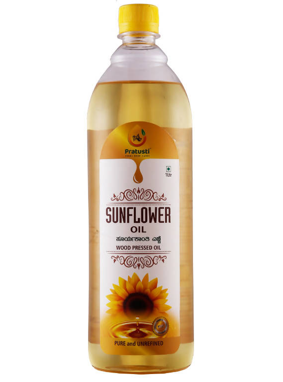 Pratusti Wood Pressed Sunflower Oil - Distacart