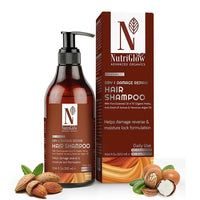 Thumbnail for NutriGlow Advanced Organics Bio Dry and Damage Repair Shampoo - Distacart