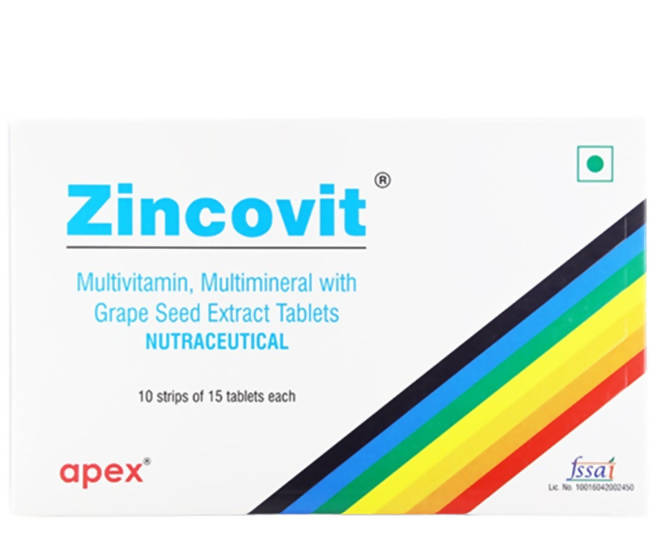 Apex Ayurvedic Zincovit Tablets