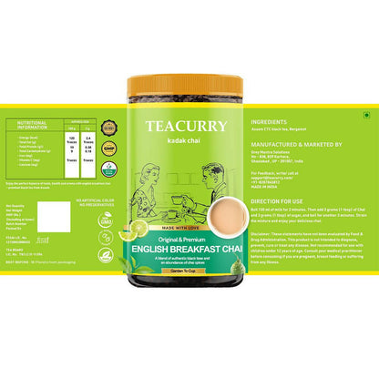 Teacurry English Breakfast Chai Powder - Distacart