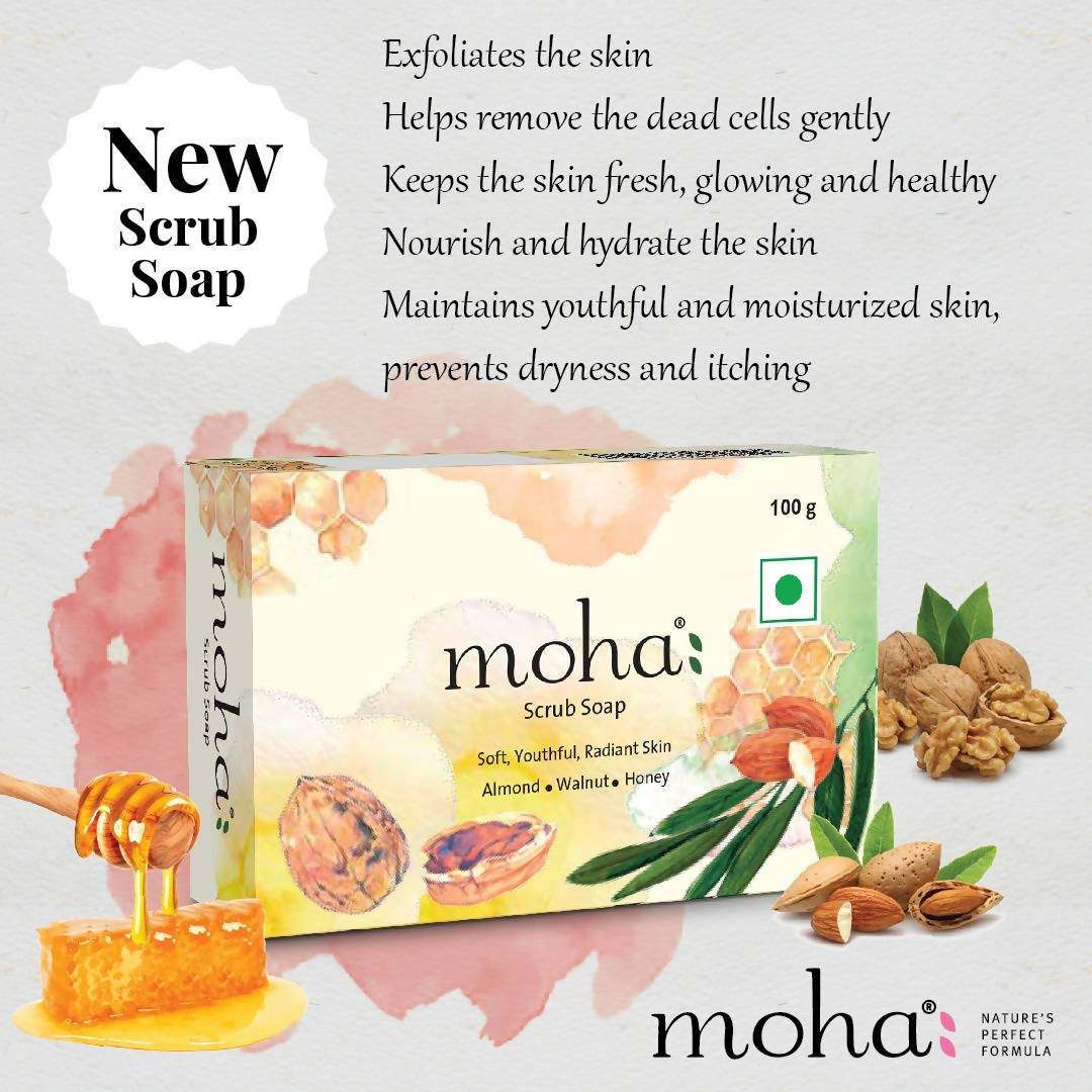 Moha Scrub Soap benefits