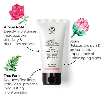 Brillare Age Revival Moisturiser For Ageing Skin - Distacart