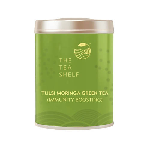 The Tea Shelf Tulsi Moringa Green Tea - Distacart