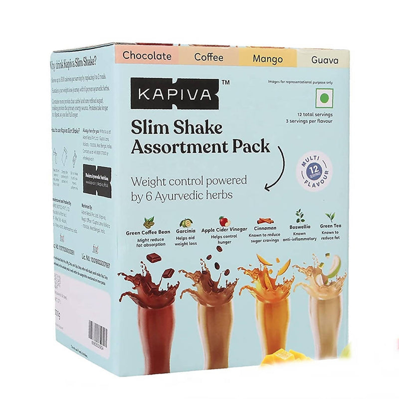 Kapiva Ayurveda Slim Shake - Assortment Pack