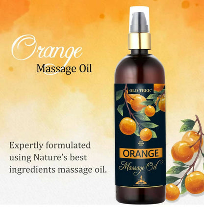 Old Tree Orange Body Massage Oil - Distacart