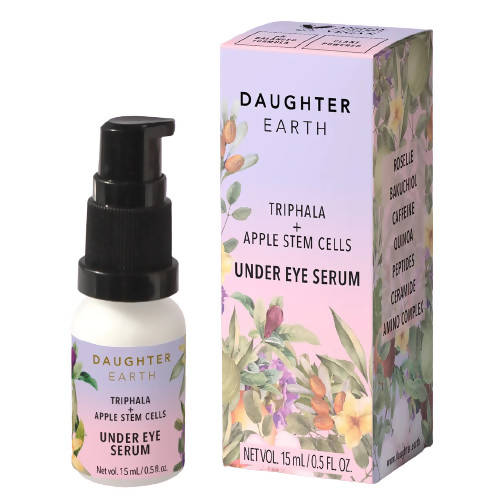 Daughter Earth Triphala + Apple Stem Cells Under Eye Serum - Distacart