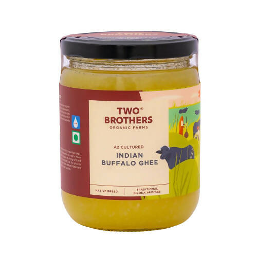 Two Brothers Organic Farms Indian Buffalo Ghee - A2 Cultured - Distacart