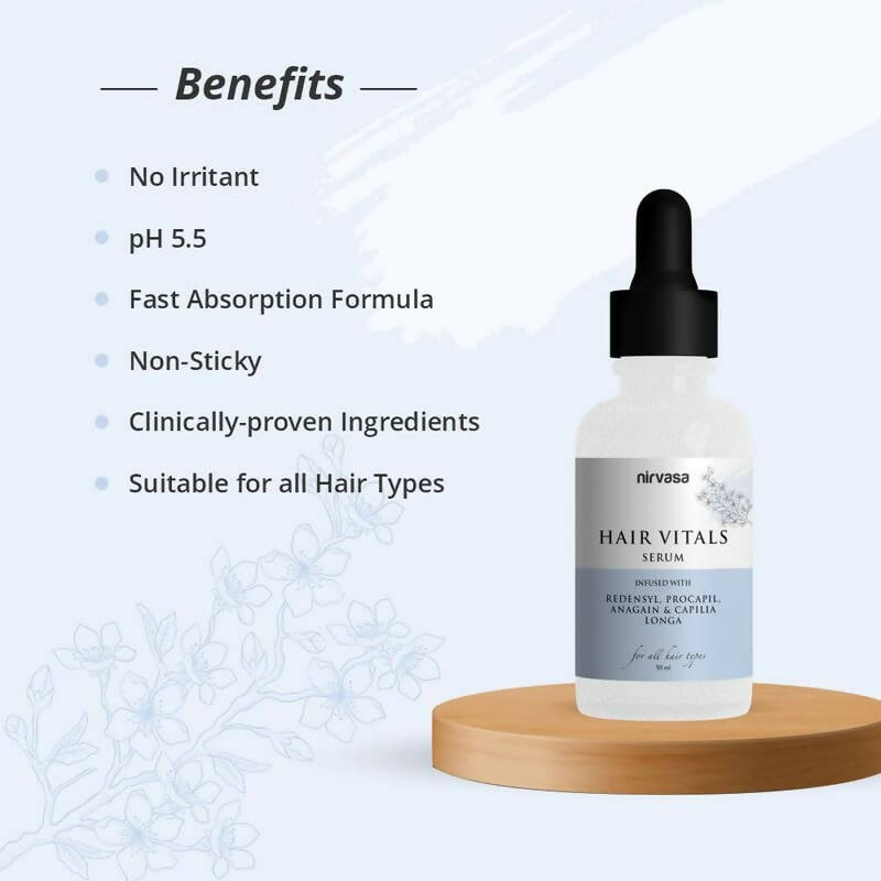 Nirvasa Hair Vitals Hair Growth Serum - Distacart