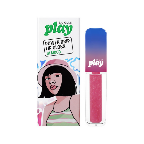 Sugar Play Power Drip Lip Gloss - 01 Mood - Distacart