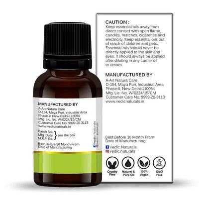 Vedic Naturals Tea Tree Essential Oil - Distacart