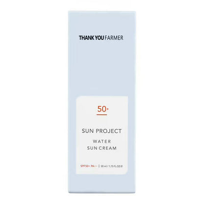 Thank You Farmer Sun Project Water Sun Cream SPF50+ - Distacart