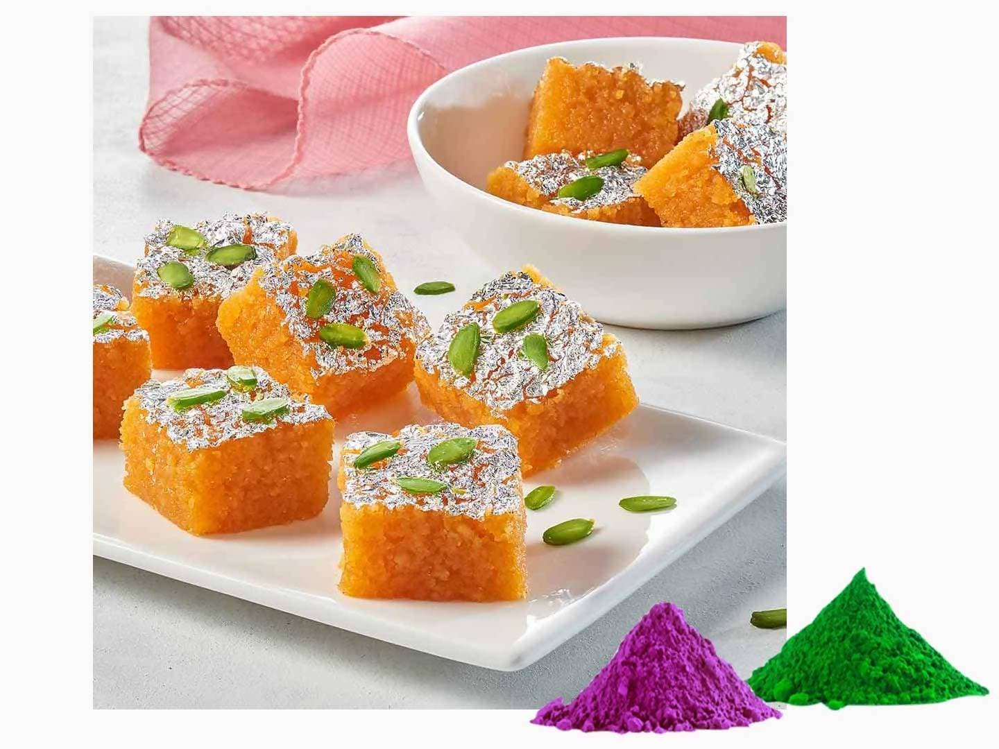 Bikanervala Moongdal Burfi Holi Special - Distacart