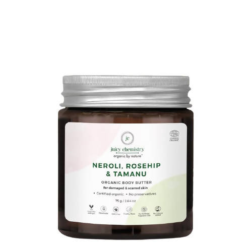 Juicy Chemistry Neroli, Rosehip & Tamanu Organic Body Butter - Distacart