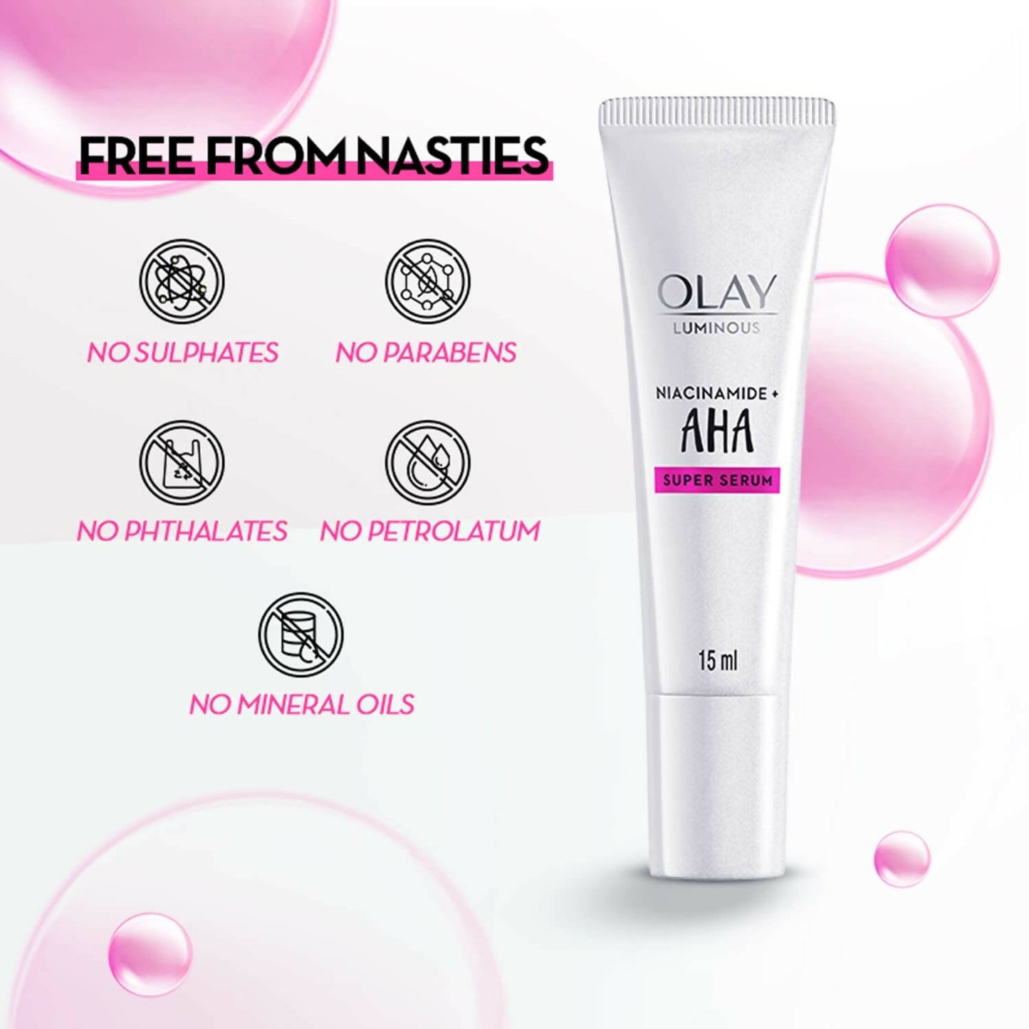 Olay Aha & Niacinamide Super Serum - Distacart