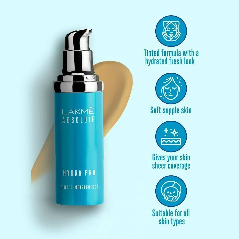 Lakme Absolute Hydra Pro Tinted Moisturiser - Distacart