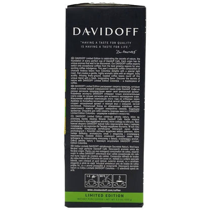 Davidoff Secrets Of Nature Colombia Limited Edition Coffee Powder - Distacart