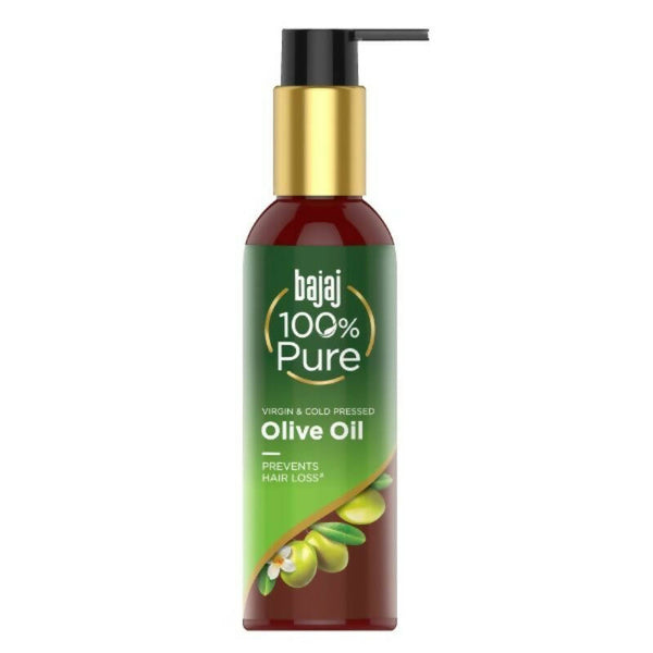 Bajaj 100% Pure Olive Oil for Prevents Hair Loss - Distacart