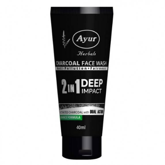 Ayur Herbals Charcoal Face Wash