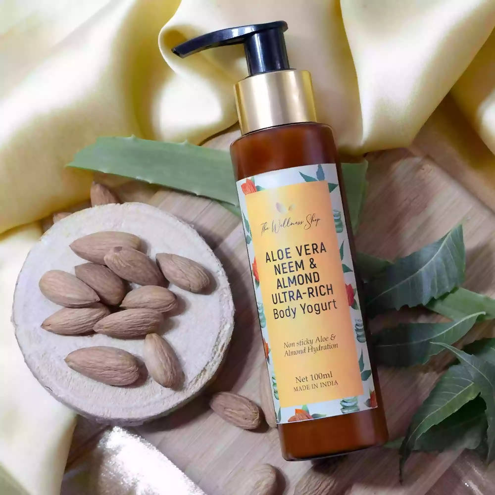 The Wellness Shop Aloe Vera Neem & Almond Ultra Rich Body Yogurt