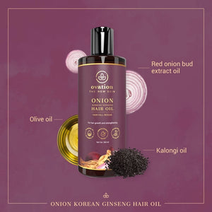 Ovation Onion Korean Ginseng Hair Oil