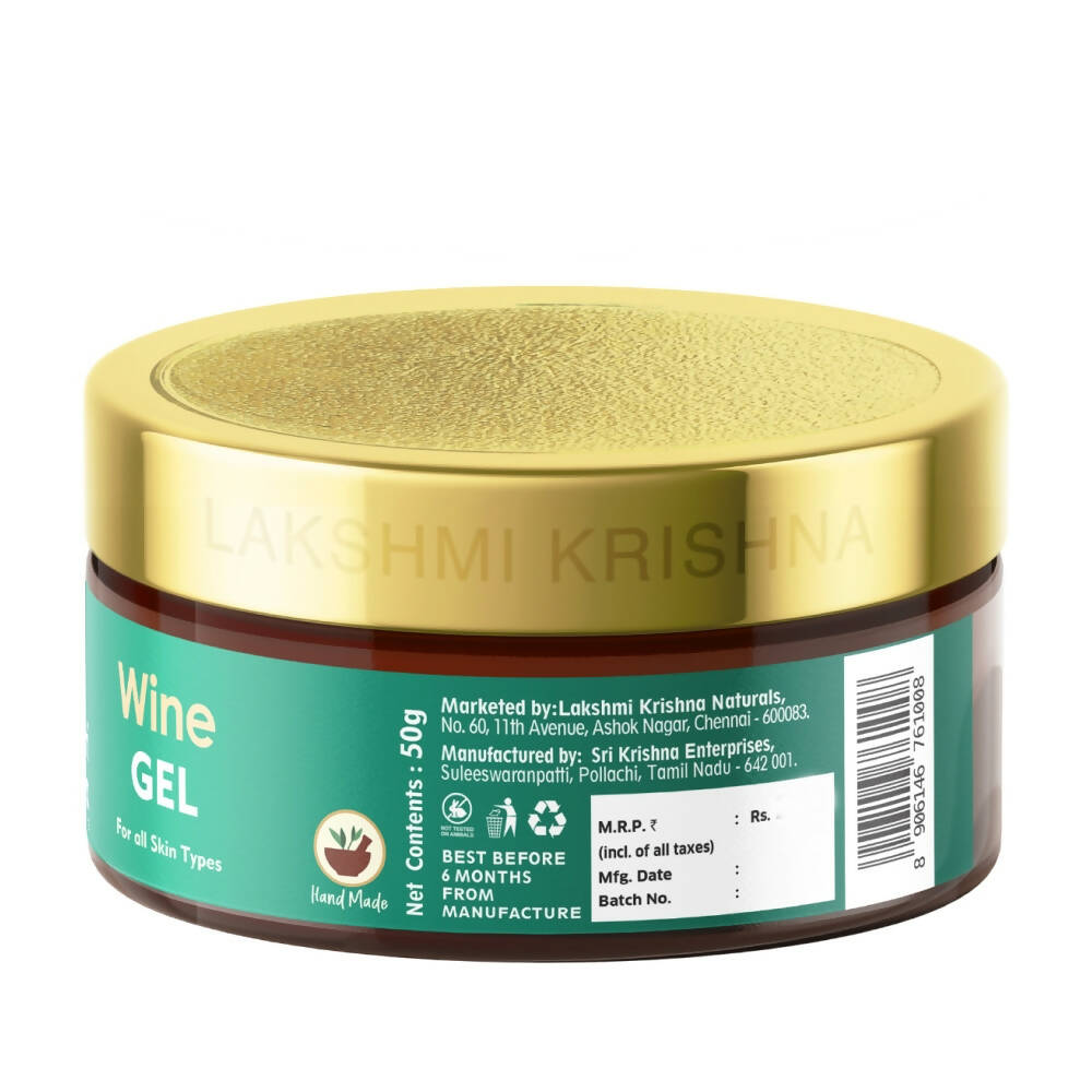 Lakshmi Krishna Naturals Wine Gel - Distacart