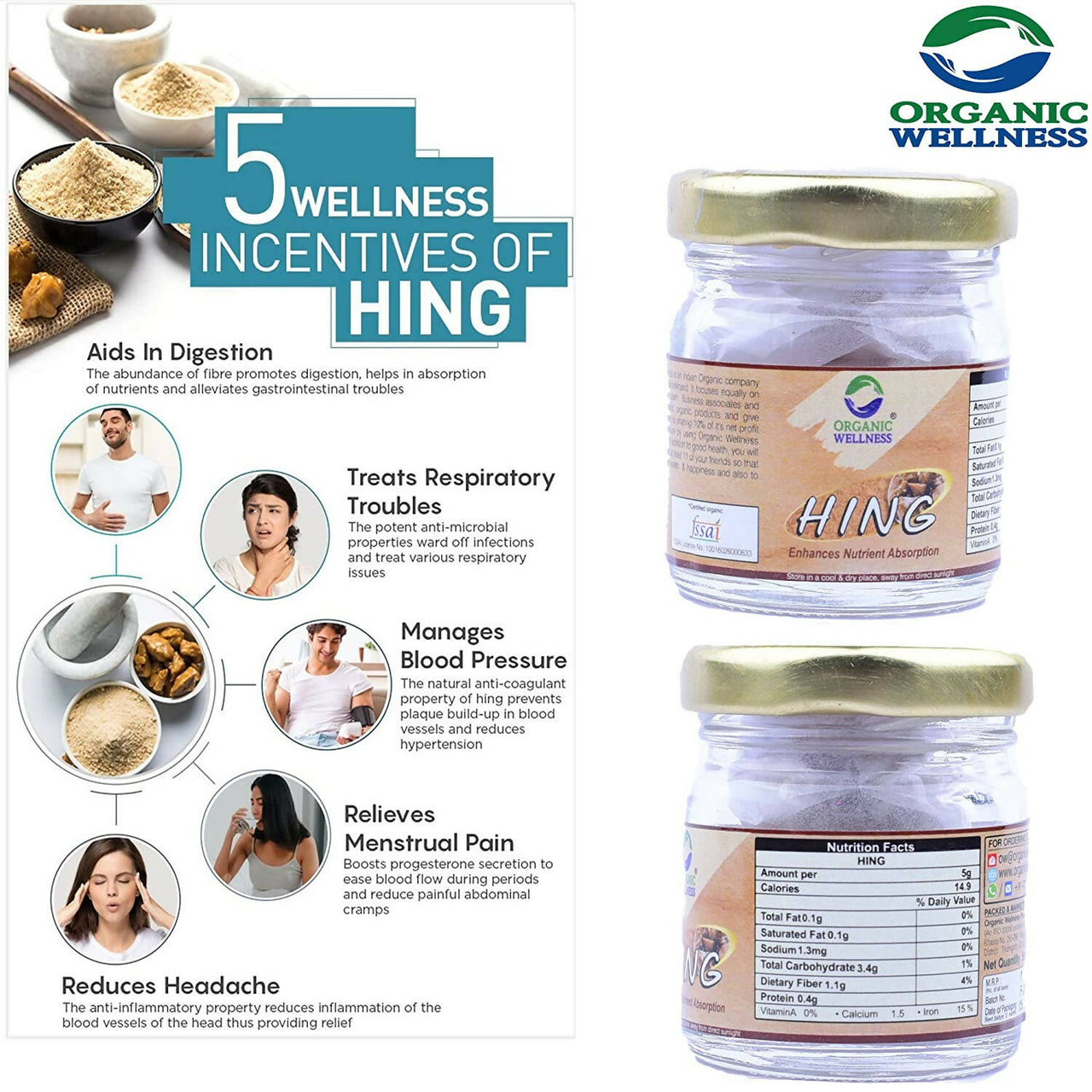 Organic Wellness Hing - Distacart