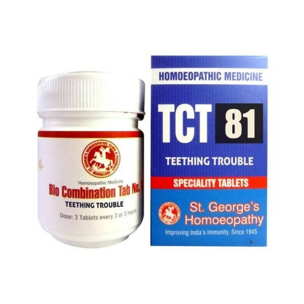 St. George's Homeopathy TCT 81 Tablets