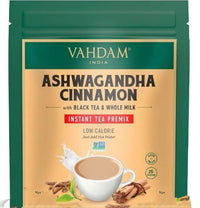 Thumbnail for Vahdam Ashwagandha Cinnamon Instant Tea Premix