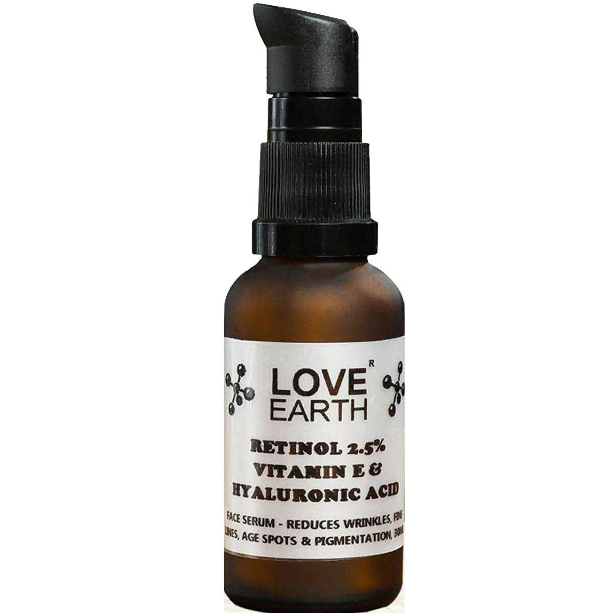 Love Earth Retinol 2.5% Vitamin E & Hyaluronic Acid – Face Serum - Distacart