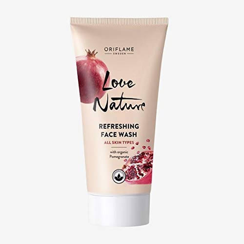 Oriflame Love Nature Refreshing Face Wash with Organic Pomegranate