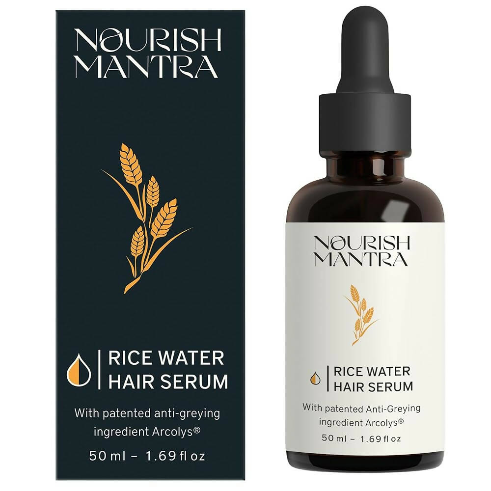 Nourish Mantra Anti-Greying Rice Water Serum - Distacart