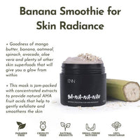 Thumbnail for Enn Ba-Na-Na-Nah Banana Smoothie Skin Radiance Mask 100 gm