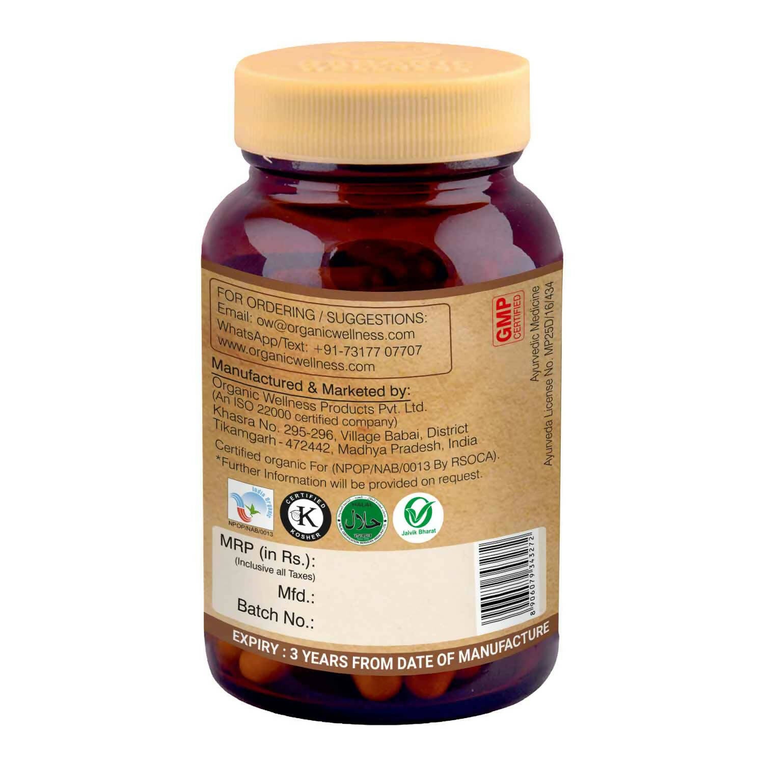 Organic Wellness Detox Vegetarian Capsules - Distacart