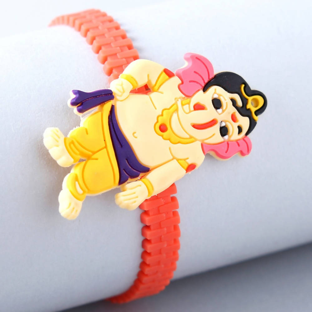 Bal Ganesha Rakhi & Milk Fruit N Nut Chocolates - Distacart