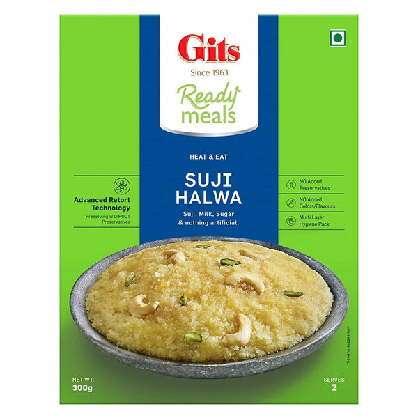 Gits Ready Meals Heat & Eat Suji Halwa - Distacart