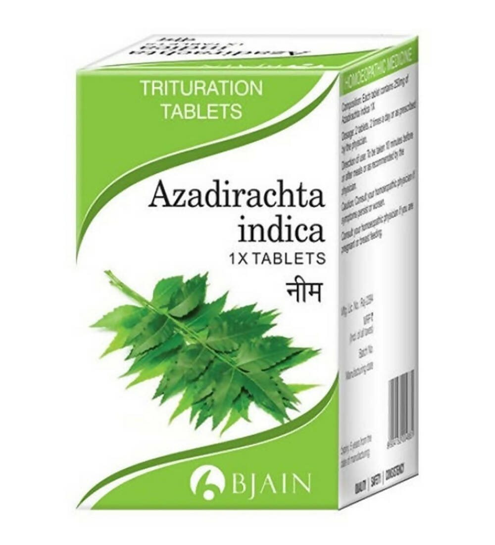 Bjain Homeopathy Azadirachta Indica Tablets - Distacart