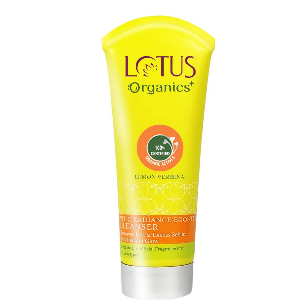 Lotus Organics+ Vit-C Radiance Booster Cleanser - Lemon Verbena - Distacart