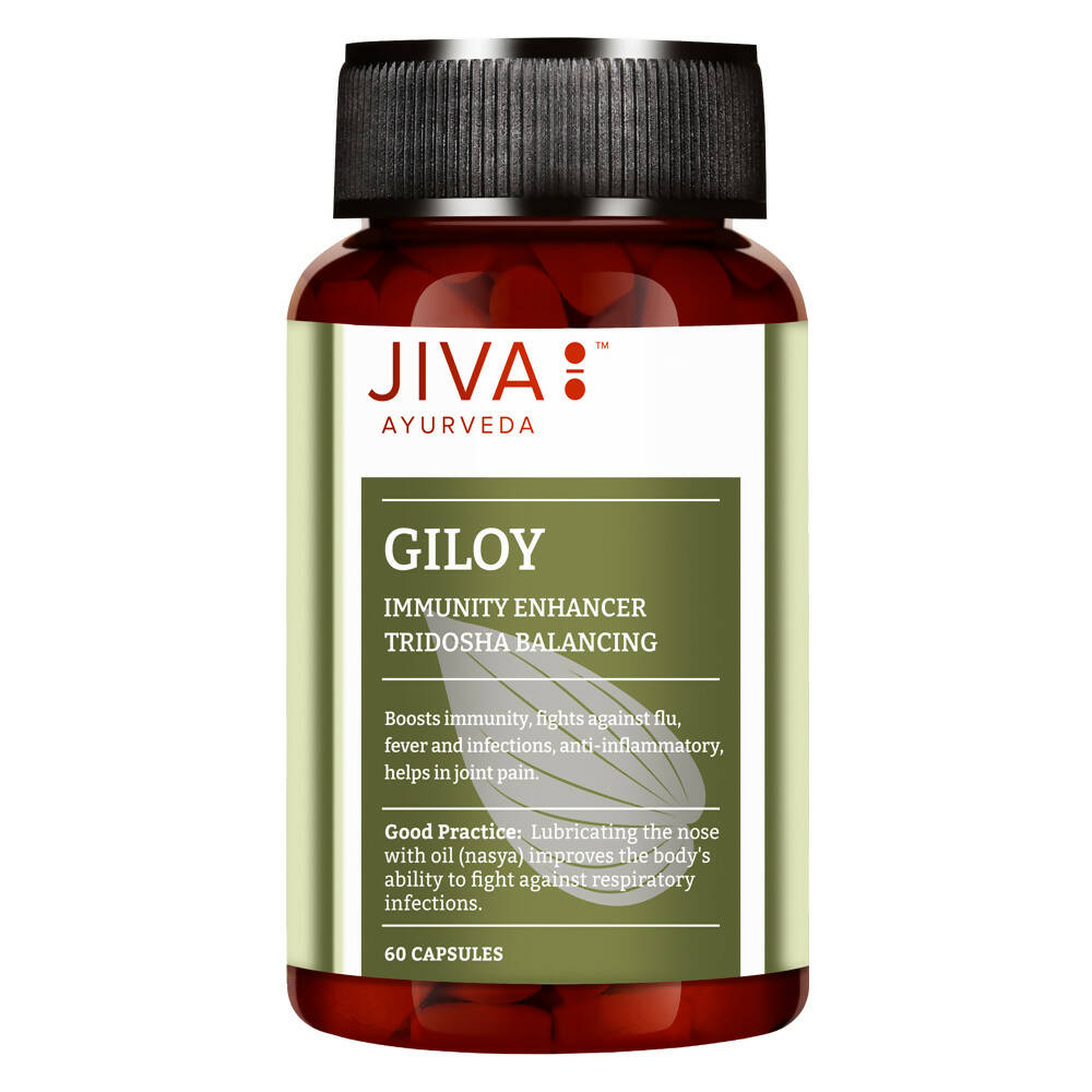 Jiva Ayurveda Giloy Capsules - Distacart