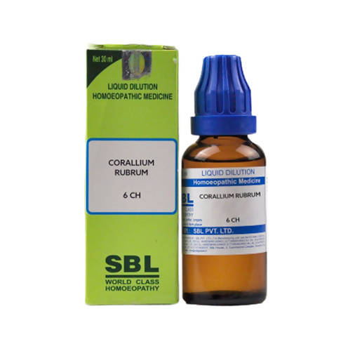 SBL Homeopathy Corallium Rubrum Dilution - Distacart