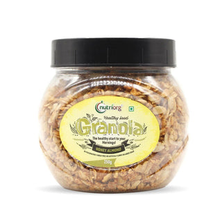 Nutriorg Crunchy Granola Honey & Almond Flavor - Distacart