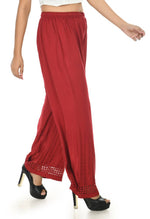 Thumbnail for Mominos Fashion Moeza Reyon Cotton Maroon Color Cut Work Palazzo
