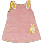 Thumbnail for Mhyssa Pink Sleeveless A-line Frock - Distacart