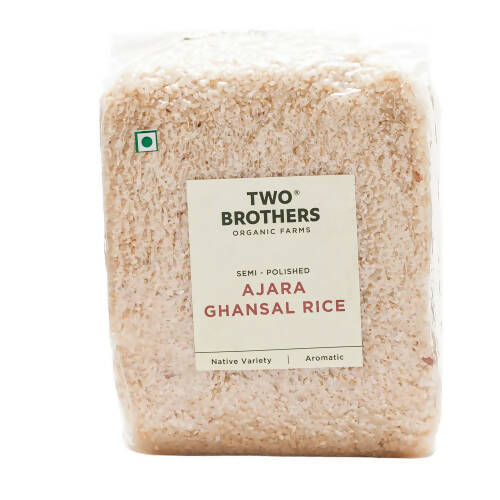 Two Brothers Organic Farms Ajara Ghansal Rice, Semi-Polished - Distacart